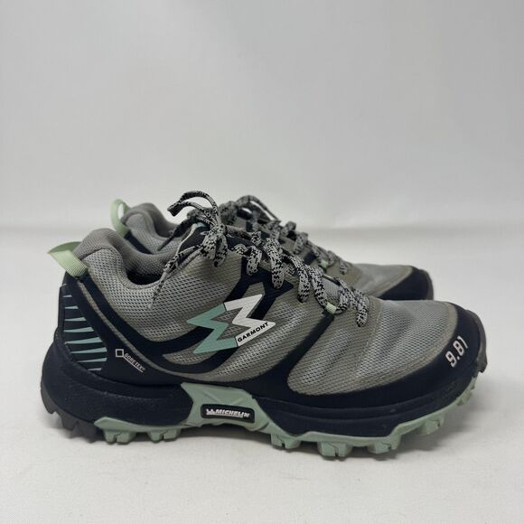 Garmont Shoes - Garmont 9.81 Shoes Womens Size 7 Gray Black Goretex Michelin Trail Hiking‎